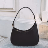 BRASKA BLACK LEATHER BAG