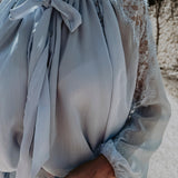 NEREA LIGHT BLUE BLOUSE