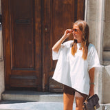 SUNRISE BROWN SATIN LACE SHORT