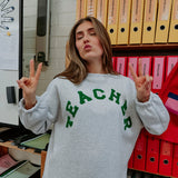 SWEATER TEACHER GREEN