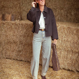 DUSTINE BROWN AUTUMN COAT