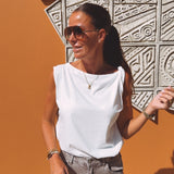 SUAVE WHITE SUMMER TOP
