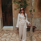 NITIDO BEIGE TWO-PIECE SET