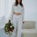 DAYDREAMER BEIGE TWO-PIECE SET