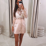 ALESSIA LIGHT PINK SKIRT