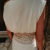 CELAYA ECRU LACE TOP
