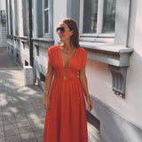 THEA RED DRESS