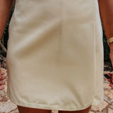 MARGOT BUTTER YELLOW SKORT