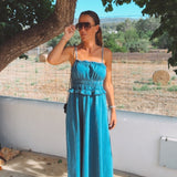 MORALES BLUE DENIM DRESS