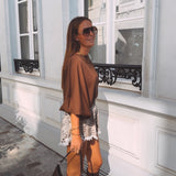 FIORA BROWN SWEATER