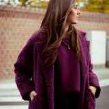 CEDAR BURGUNDY COAT