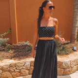 SAN JUAN BLACK MAXI SKIRT