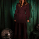 YOUR FAVORITE BURGUNDY BLAZER