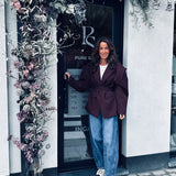 JANICE BURGUNDY BLAZER