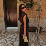 INVIERNO BROWN TWO-PIECE SET PRE-ORDER