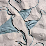 VIVA MEXICO BLUE PEARL BIKINI TANGA