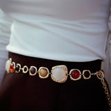 RODEO SHINE GOLD CHAIN BELT