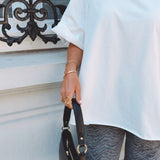 FAYE WHITE OVERSIZED T-SHIRT