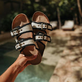 BELLAMAR ECRU SLIPPERS