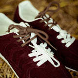 AUTUMNELLE BURGUNDY SUEDE SNEAKERS