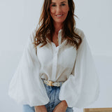 DAGMAR WHITE BLOUSE