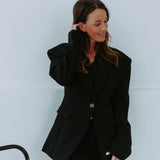 ANOUSHKA'S GO-TO BLACK BLAZER