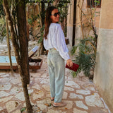 ESPEJITO WHITE BLOUSE