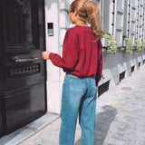 XANTHE BORDEAUX MUSTHAVE SWEATER