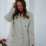 HANNAH LIGHT GREY BLAZER