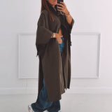 PEGGY KHAKI TRENCHCOAT