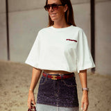RIVE GAUCHE WHITE T-SHIRT