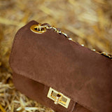 MARSHAL BROWN SUEDE BAG
