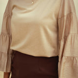 DIXIE BEIGE BLOUSE
