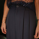 SAPPHIRE NIGHTS DARK BLUE CLASSIC PANTS