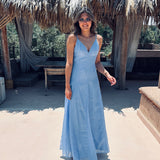 SAFAE BLUE DRESS