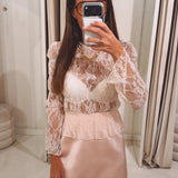 ALESSIA LIGHT PINK SKIRT