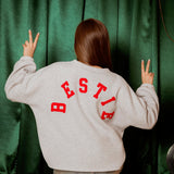 SWEATER BESTIE RED