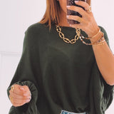 PAIGE KHAKI SWEATER