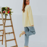 ALISSA BUTTER YELLOW BLAZER