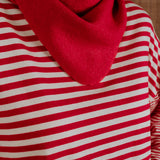 TESS RED SCARF