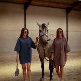 ECLIPSE BROWN SWEATER DRESS