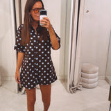 WENDY BROWN POLKADOTS PLAYSUIT