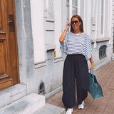 SIENNA DARK BLUE BALLOON PANTS