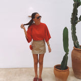 CANDELA RED T-SHIRT