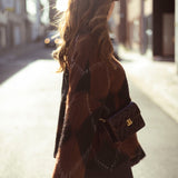 STAY COSY BROWN ARGYLE SWEATER