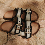 BELLAMAR ECRU SLIPPERS