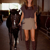 SOUIRA BROWN T-SHIRT