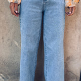 WIDE LEG JEANS 8565