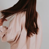 CILOU LIGHT PINK LEATHER JACKET