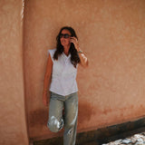 MARWA WHITE BLOUSE